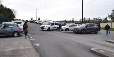 Parking nord de la gare SNCF