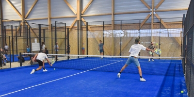 Halle de tennis padel